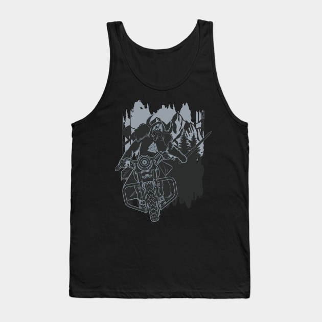 Valhalla Tshirt Biker Tank Top by avshirtnation